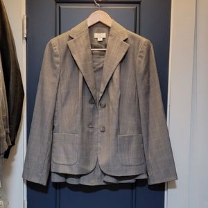 2 piece Ann Taylor gray Jacket and skirt